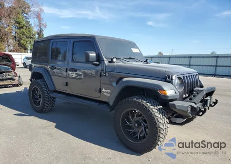 2019 Jeep Wrangler Unlimited Sport из США, поврежденный, VIN 1C4HJXDG3KW684266